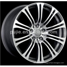 Auto Parts Replica Car Alloy Wheel 12-26INCH black and machine face